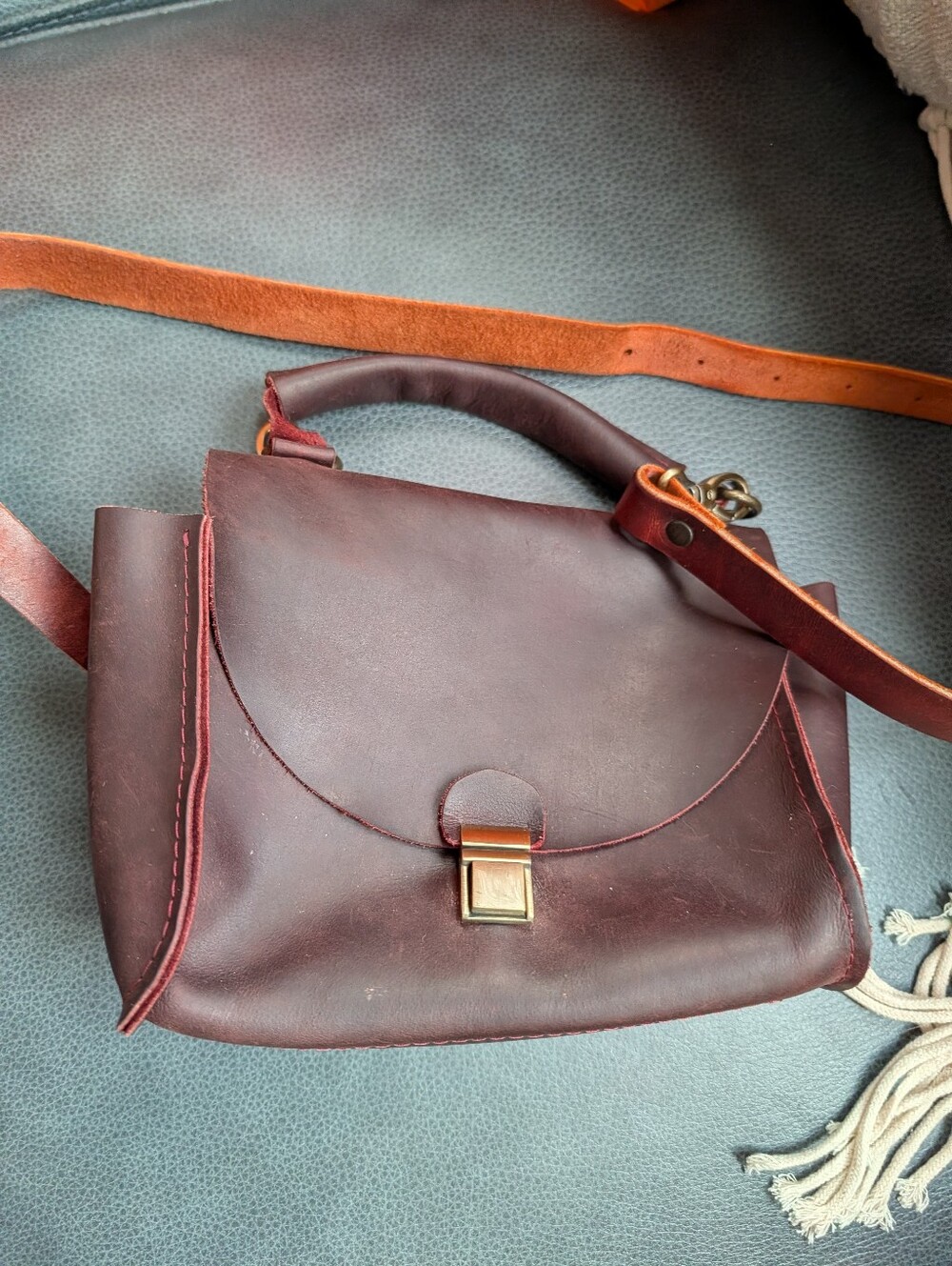 Leather Crossbody Bag